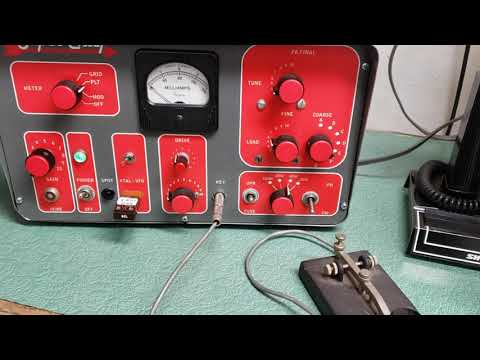 Globe "Super Chief" HF Transmitter Homebrew 20-160 meters