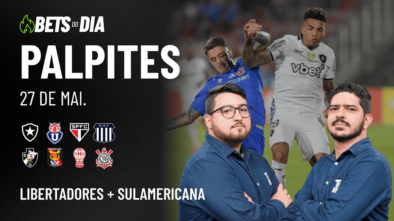 Apostas Imperdíveis: Análises + Palpites para os jogos desta terça-feira (27/05)