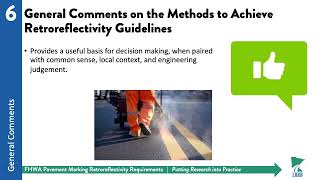 Webinar: Methods for Maintaining Pavement Marking Retroreflectivity