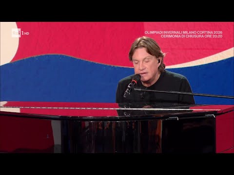 Cristiano De André canta "Verranno a chiederti del nostro amore" - Domenica In 22/02/2026