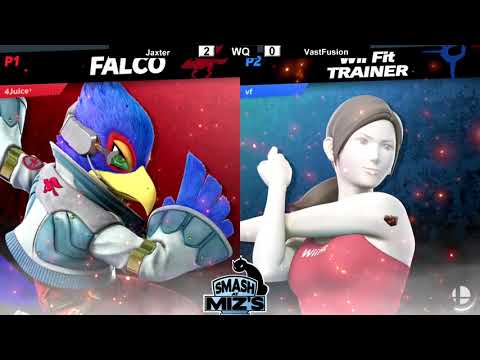 Smash @ Miz's Ultimate 5 - Jaxter (Falco) vs. VastFusion (Wii Fit Trainer) Winners' Quarters