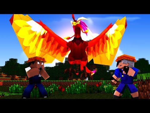 Minecraft: PHOENIX O LENDÁRIO PÁSSARO DE FOGO ! - AVENTUREIROS Ep.42 ‹ C4IPIRAS ›