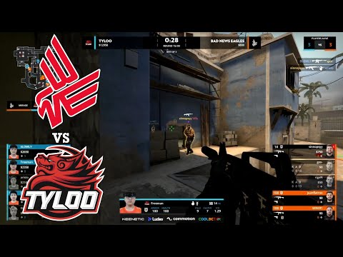 BAD NEWS EAGLES vs TYLOO - ELISA INVITATIONAL - HIGHLIGHTS