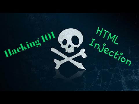 Hacking 101 Html Injection Web Security Tutorial