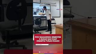 Download lagu POV MAHASISWA SEMESTER 4 SUDAH GAK KUAT DIBANTAI TUGAS KULIAH #dosen #wisuda #mahasiswa #skripsi mp3