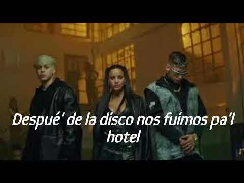 Rusherking x Emilia Mernes x L Gante - El Plan | (Letra/Lyrics)