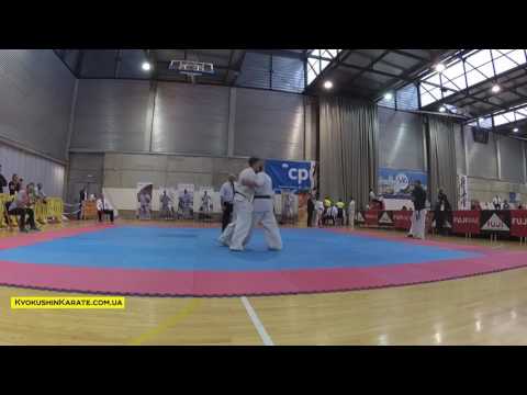 WKB European Cup 2017 Борис Булискерия vs Меженский Андрей (третий бой)   3 раунд