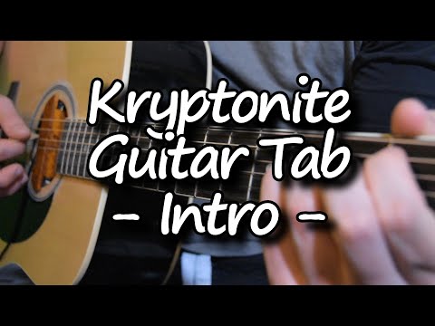 3 Doors Down - Kryptonite // (Intro) Guitar Tab