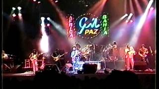 Reppolho com Gilberto Gil durante Turnê no Japão - 06/09/1986