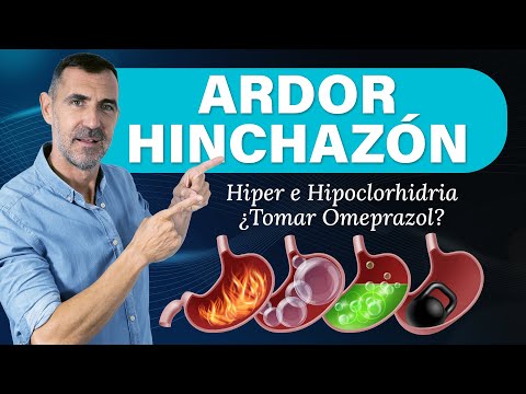 ARDOR e HINCHAZÓN de ESTÓMAGO 🔴 Hipoclorhidria, Hiperclorhidria y Omeprazol