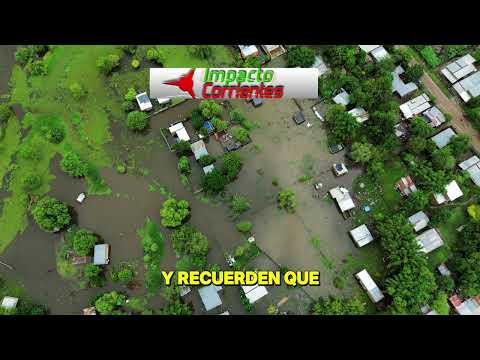 San Roque Corrientes inundada #sanroque #inundaciones