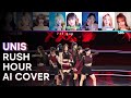 AI Cover How Would Unis Sing Rush Hour A Universe Ticket Song