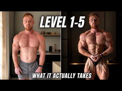 Every Level Of Muscle Building Explained — Level 1 To 5