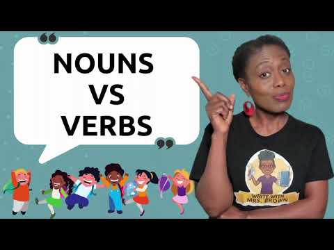 Nouns versus Verbs for Kids