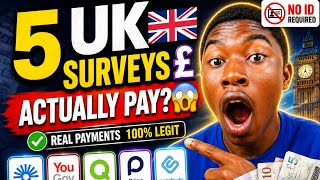 5 UK Survey Sites That ACTUALLY Pay in 2026 💷 | No ID Verification