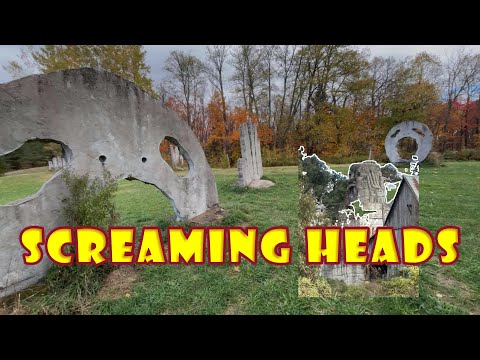 Screaming Heads Midlothian Castle in Burk Falls Ontario