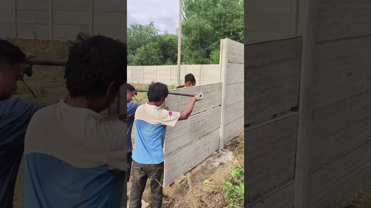 Ugradnja prefabrikovane armiranobetonske ograde - dobre metode i alati olakšavaju posao