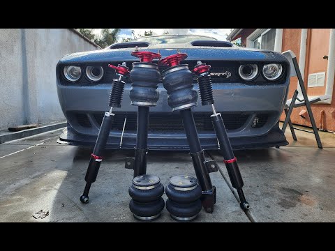 Dodge Challenger Hellcat Redeye - Air Lift Performance Air Suspension Install