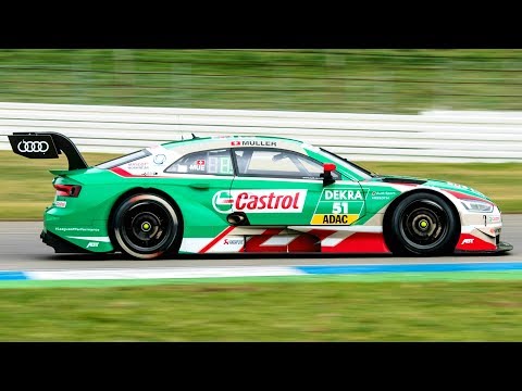 Audi RS 5 DTM Race Cars - on the Race Track