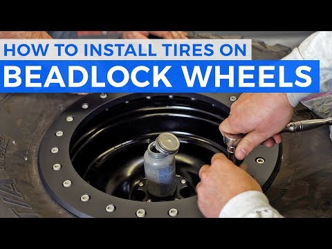 How To Install Tires On Beadlock Wheels