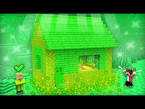 ГДЕ ТЕПЕРЬ ЖИВЁТ РАЗБАНЕННЫЙ ЖИТЕЛЬ В МАЙНКРАФТ | Компот Minecraft