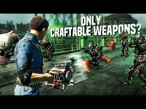 Fallout 3 Using CRAFTED Weapons Only… 
