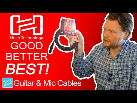 Hosa Edge 20-foot premium (top tier) Guitar Cable, Neutrik Connectors, 1/4" Straight-Straight, Black image 4