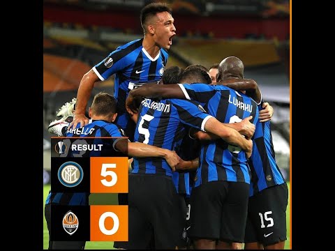 Inter Milan Vs Shakhtar D 5-0