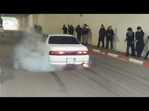 Track day Monza 22/2/2026 Tunnel acceleration and burnout