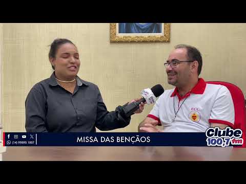 MISSA DAS BENÇÃOS ACONTECE NESTA SEXTA-FEIRA!