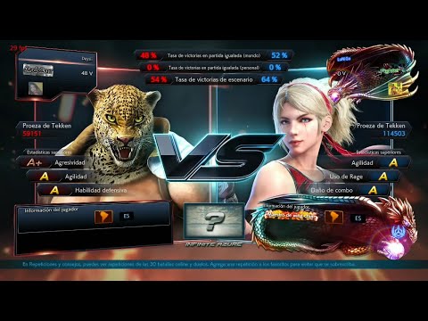 89_5 King (Deysii) vs (LuNiGo) Lidia - Tekken 7 ( Uchiha x24 ) Online sin Grafica
