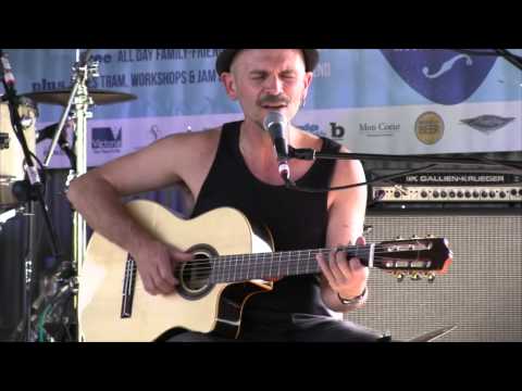 Tony J King at Bendigo Blues and Roots Family Day March 2014