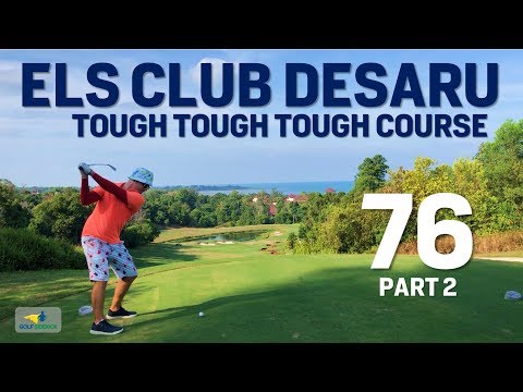 How to score 76 like a BAUS on a TOUGH Course - Els Club Desaru - Scrambling Man 666 System PART 2