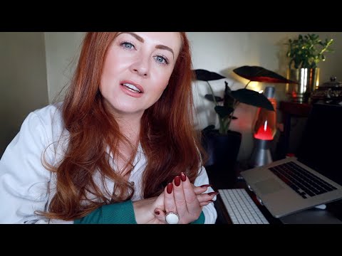 ASMR Posture Clinic 🌟 Massage, Crinkly Coat & Writing