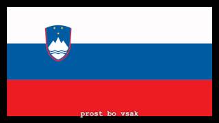 National Anthem of Slovenia Instrumental with lyrics