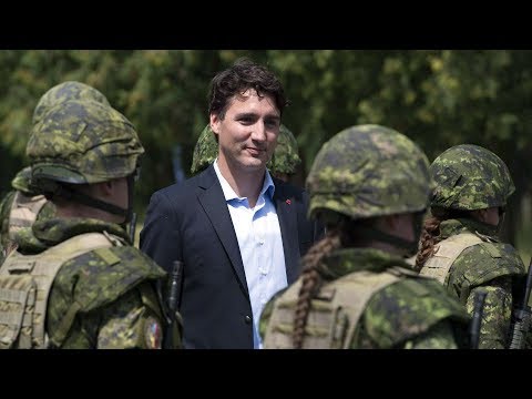 Trudeau extending Latvia mission to deter Russian aggression