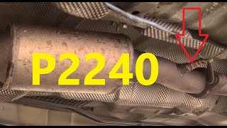 dtc p2240 quickly Fix