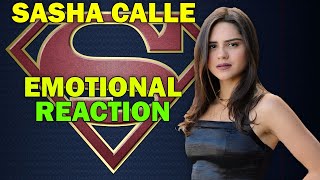 Sasha Calle Gets Emotional Being The First Latina Supergirl