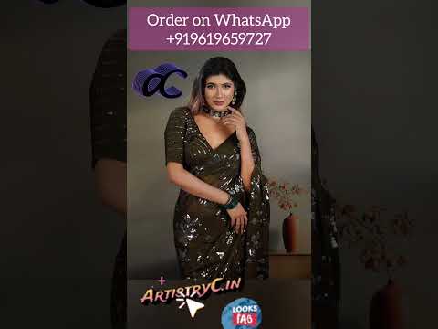 Heavy Rangoli Silk Sequence Sarees