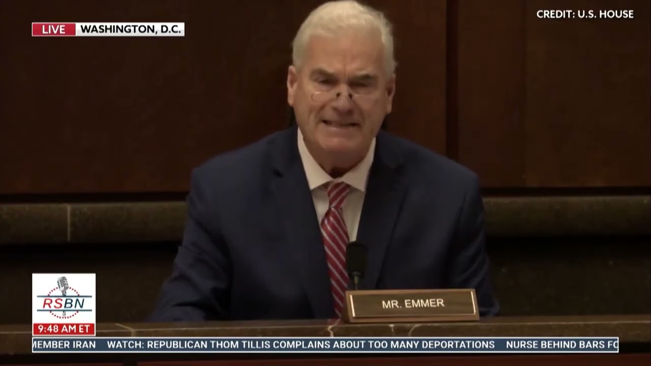 WATCH: Representative Emmer Rips Into AG Ellison on His Knowledge of Somali Fraud - 03/04/26