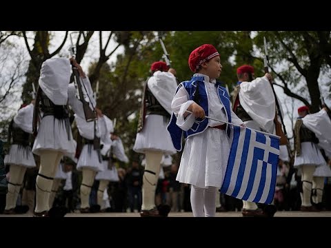 Video Thumbnail: Greece marks Independence Day with military parade and ceremonies
