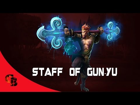 Dota 2: Store - Monkey King - Staff of Gun-Yu [Immortal]