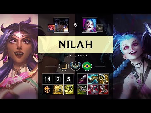 Nilah ADC vs Jinx - BR Challenger Patch 25.09
