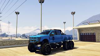 I Daily Drove a Monster F350 6x6 in GTA 5