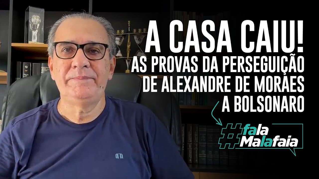 A CASA CAIU! As provas da perseguição de Alexandre de Moraes a Bolsonaro