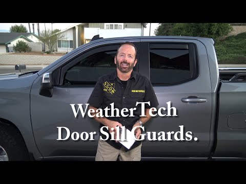 Installing the Weather-Tech Door Sill Guards w/Paul Henderson  1-25-2020