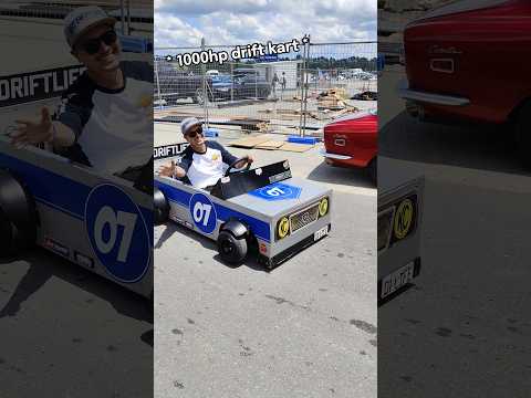 Cool & unique Drift kart at a Drifting event 🥴  #shorts