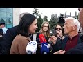 “Ti prej Prishtine po do me ruajt tokën tem”, protestuesit të tensionuar me Fitore Pacollin