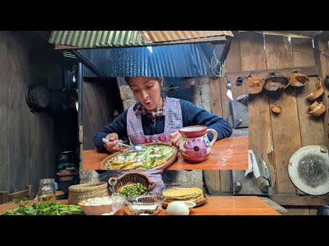 Green enchiladas with a thousand tomatoes...