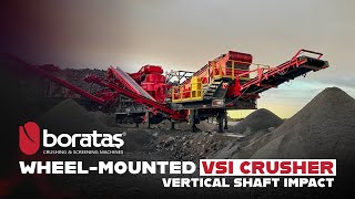 New Boratas BLT130E3 Wheeled Tertiary Impact Crusher with Screen vertical shaft impact crusher | Image 4 - Machineryline